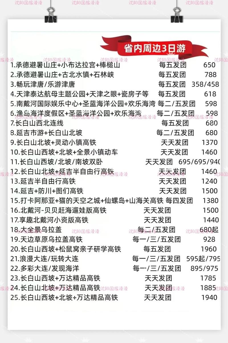 如何选择合适的沈阳旅行社报价